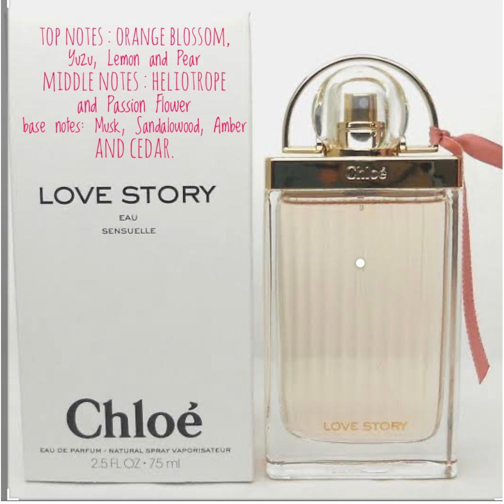 chloe love story eau sensuelle edp 75ml