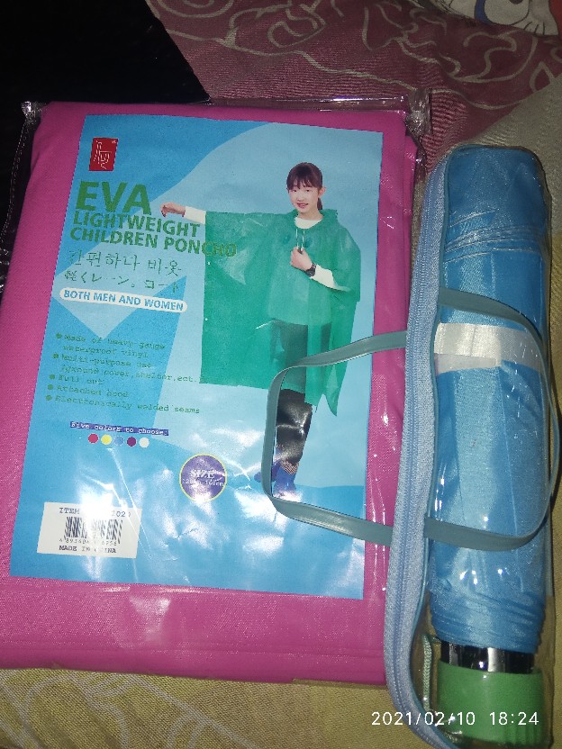 Vom Murah Payung Lipat 25cm Diameter 96cm - 0080