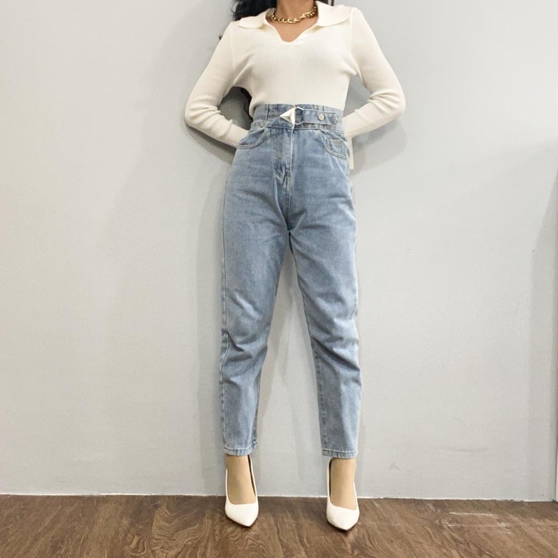 [LUXE.DLABEL] - E36 Jeans | Celana panjang Highwaist wanita Jeans import premium Jeans wanita polos ripped jeans High waist jeans wanita bkk Skinny Jeans High waist Baggy jeans Wideleg Jeans Kulot jeans Boyfriend jeans Wanita Kargo Jeans