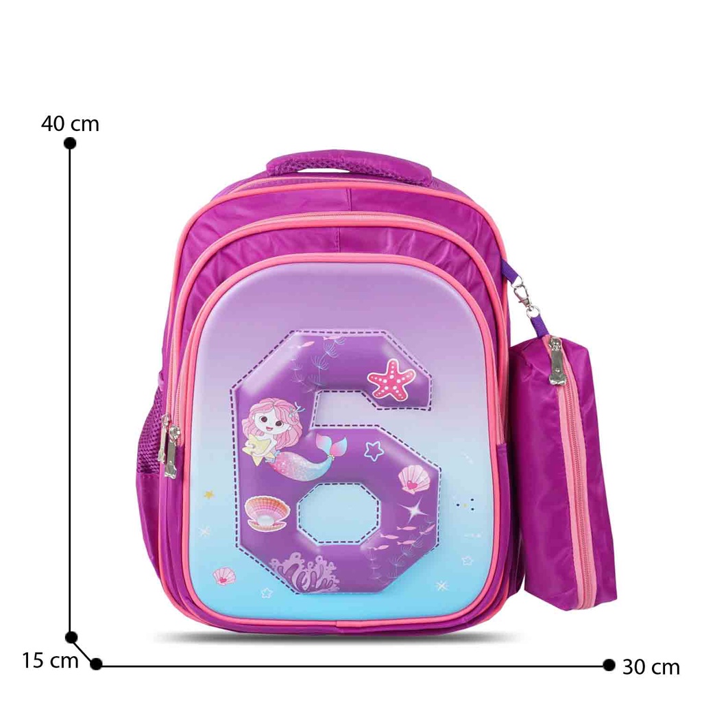 Newtonkids - Tas Sekolah Embos Number / Ransel Number / Ransel Anak Sekolah / Tas Sekolah Anak / Tas Sekolah SD / Ransel Anak Karakter / Ransel Anak Terbaru