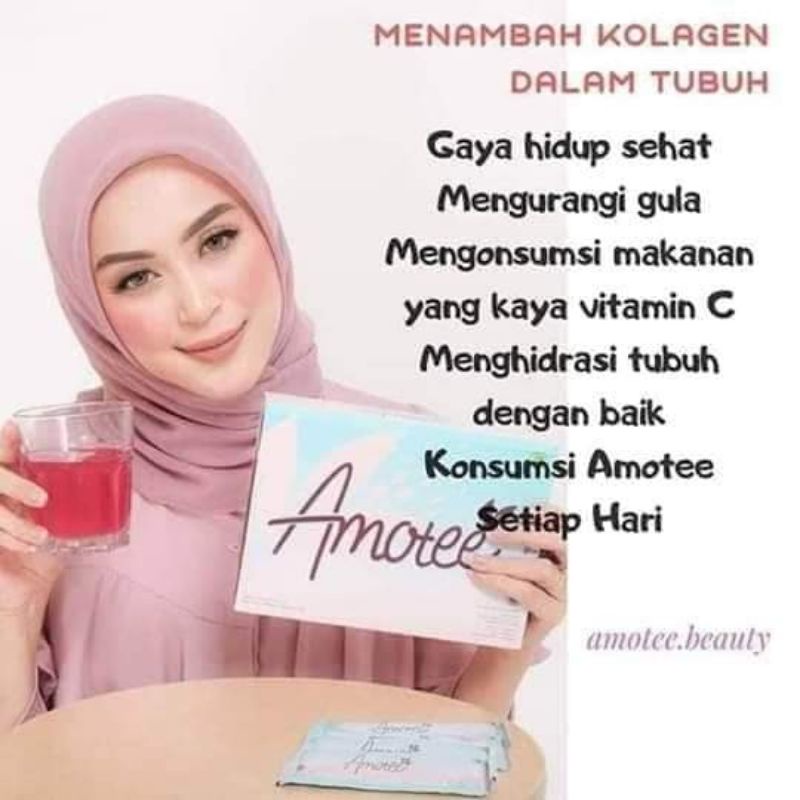 

Amoote Minuman Kolagen Penghilang flek dan Mencerahkan Kulit