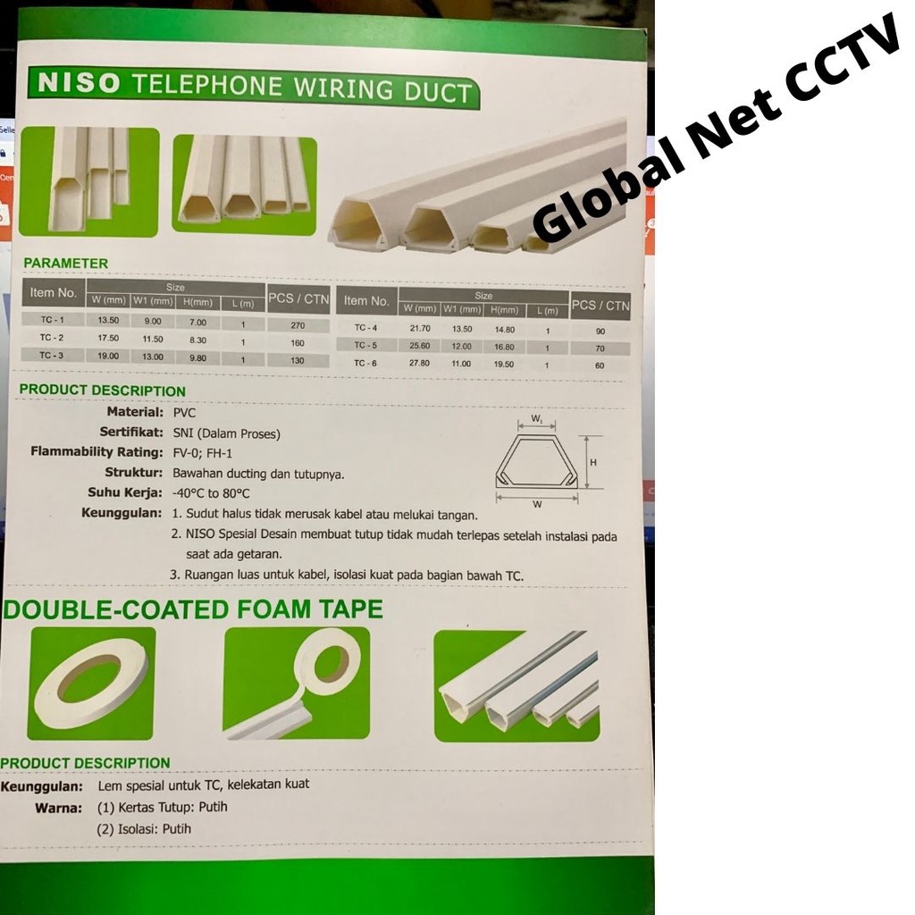 Kabel Protektor NISO TC 2 protector cable / cable duct TC NISO