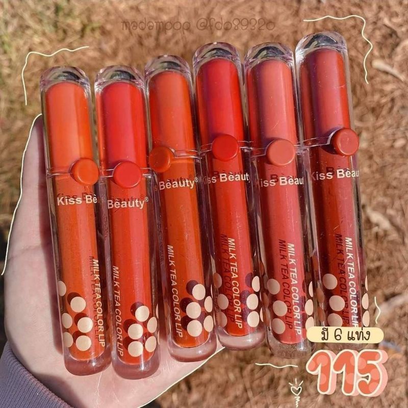 PROMO PERPCS LIP GLOSS MATTE 24JAM KISS BEAUTY HARUM BUAH SWEET FRUIT COLOR NO.70281