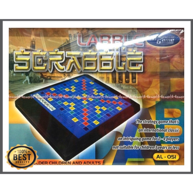 TOYS SCRABBLE MAGNET AI 051