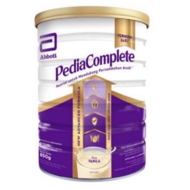 PEDIASURE COMPLETE VANILA 850gr [ ANAK 1 - 10 TAHUN ]