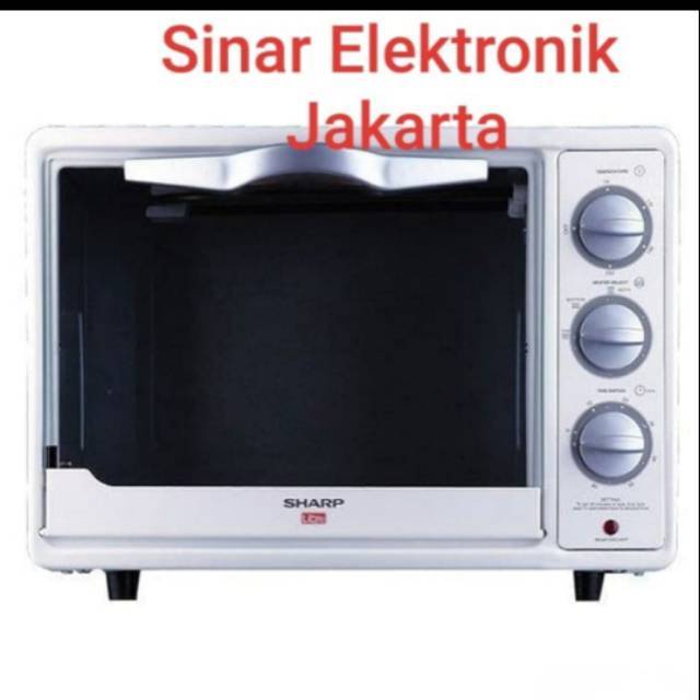 Sharp EO-18 L (W). Oven Panggangan Serba Guna. Baru &amp; Bergaransi