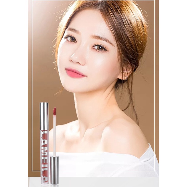 ( BISA COD )  100% ORIGINAL - LAMEILA Matte Lipstick Liquid Korean Lipstik Lip Glaze Korean Lip Gloss Waterproof MURAH/Lipstick Murah/Lipstick Mate/Lipstick Remaja