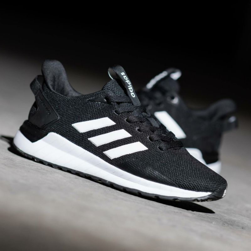 adidas questar ride black white camo pria