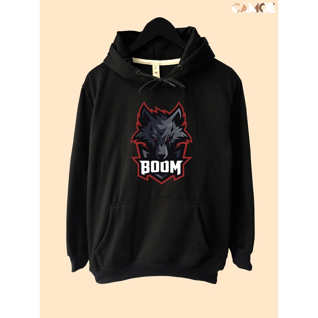 Jaket Hoodie Esports Boom New Logo