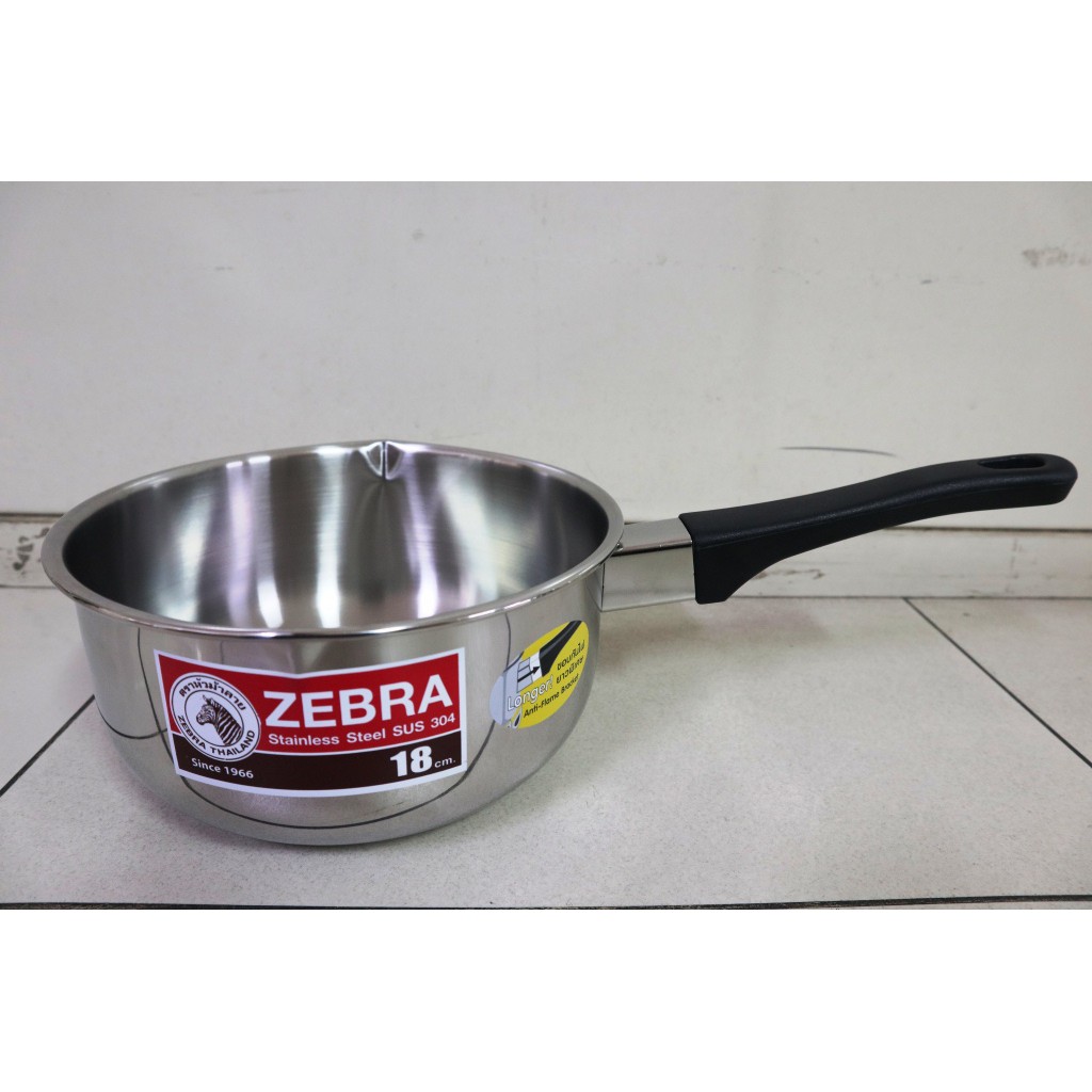SAUCEPAN S/S 18cm 166308 ZEBRA