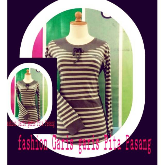 KAOS SALUR LENGAN PANJANG COKLAT SUSU