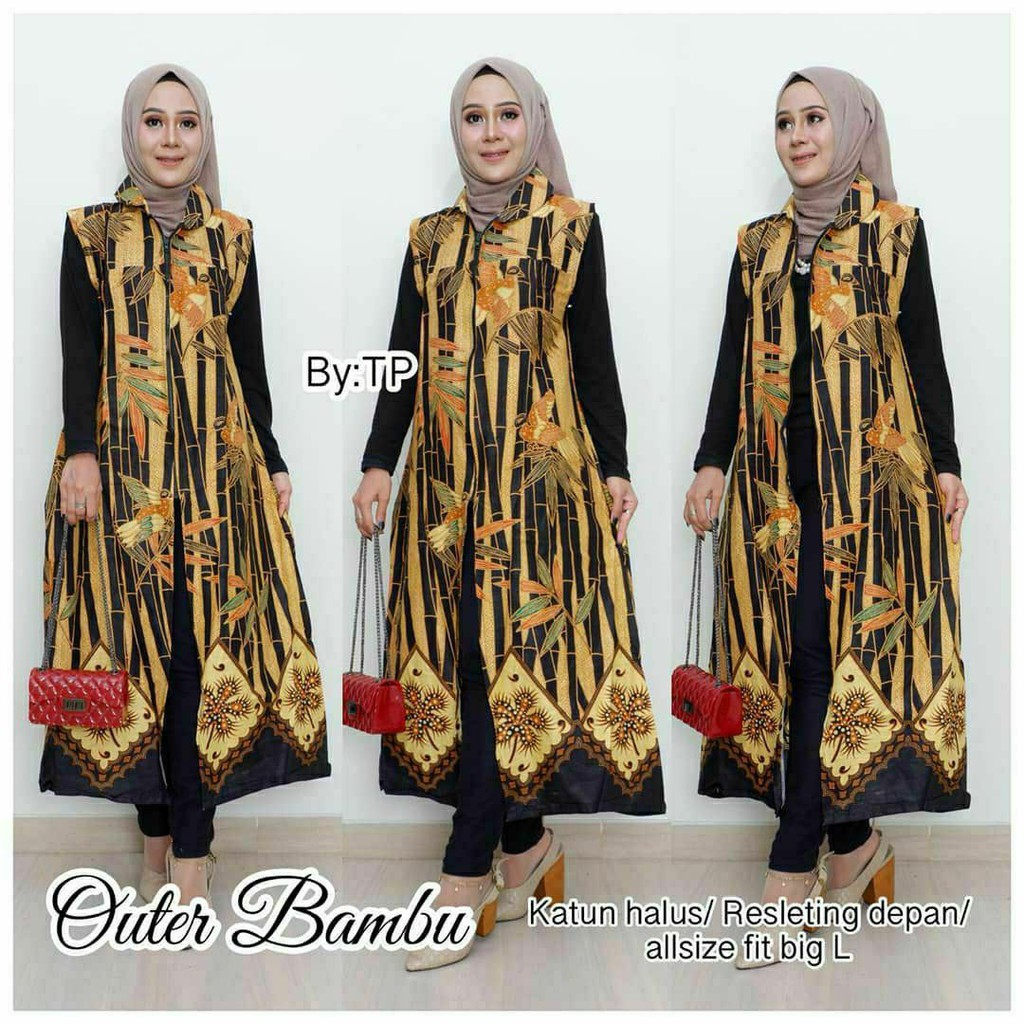 GROSIR BATIK OUTER BAMBU