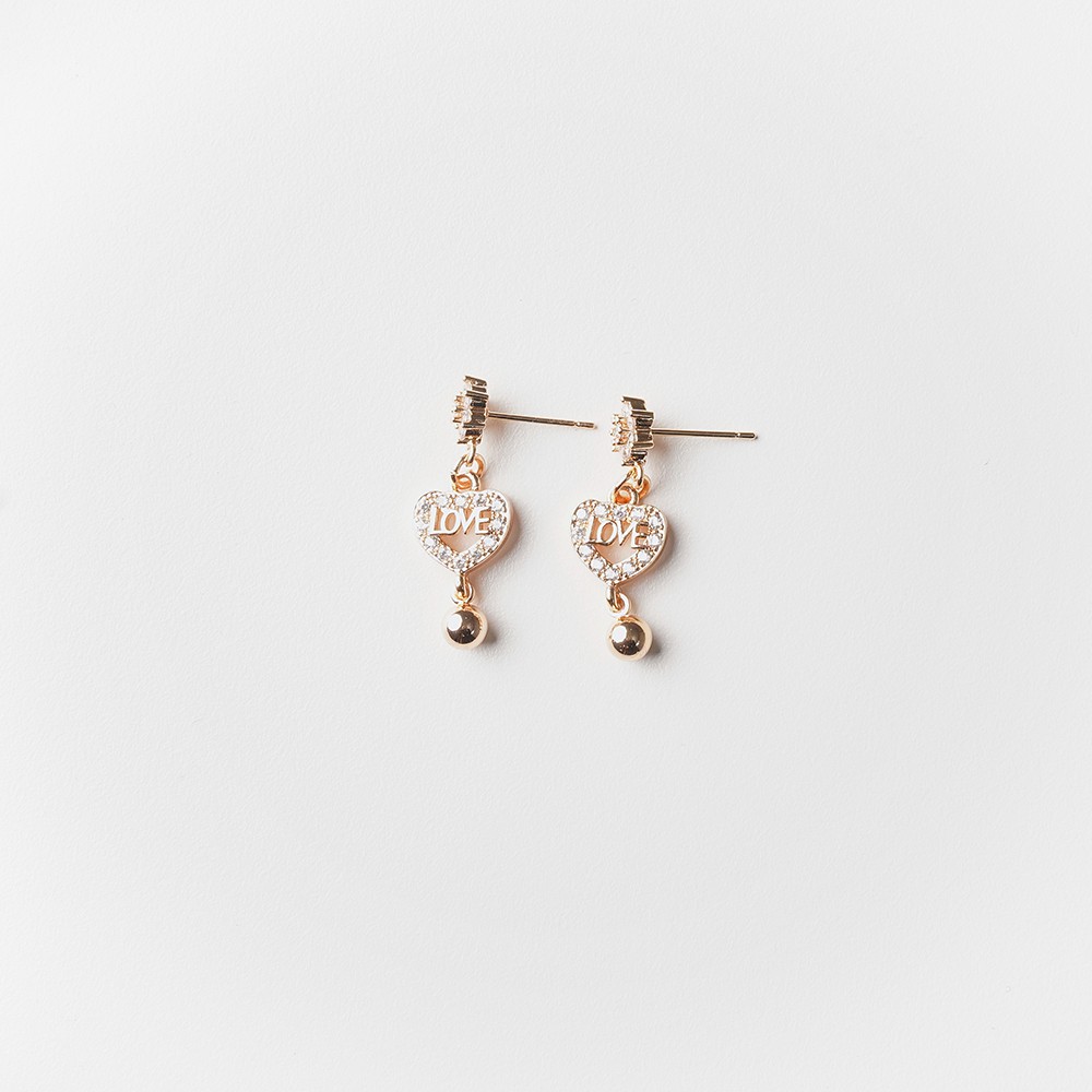 Anting Titanium Anti Karat Rose Gold Anting Korea Anting Tusuk Anting Anting Korea Anting Stainless Anting Wanita Murah  D309