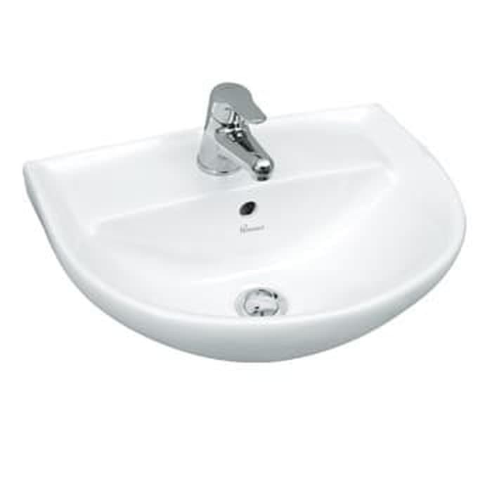 WASTAFEL LAVATORY WASSER BN 130G FULLSET KRAN &amp; SIFON