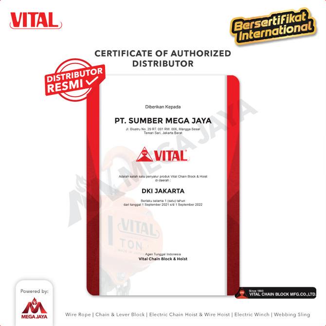 Chain Block / Takel 5 Ton X 7 Meter Vital