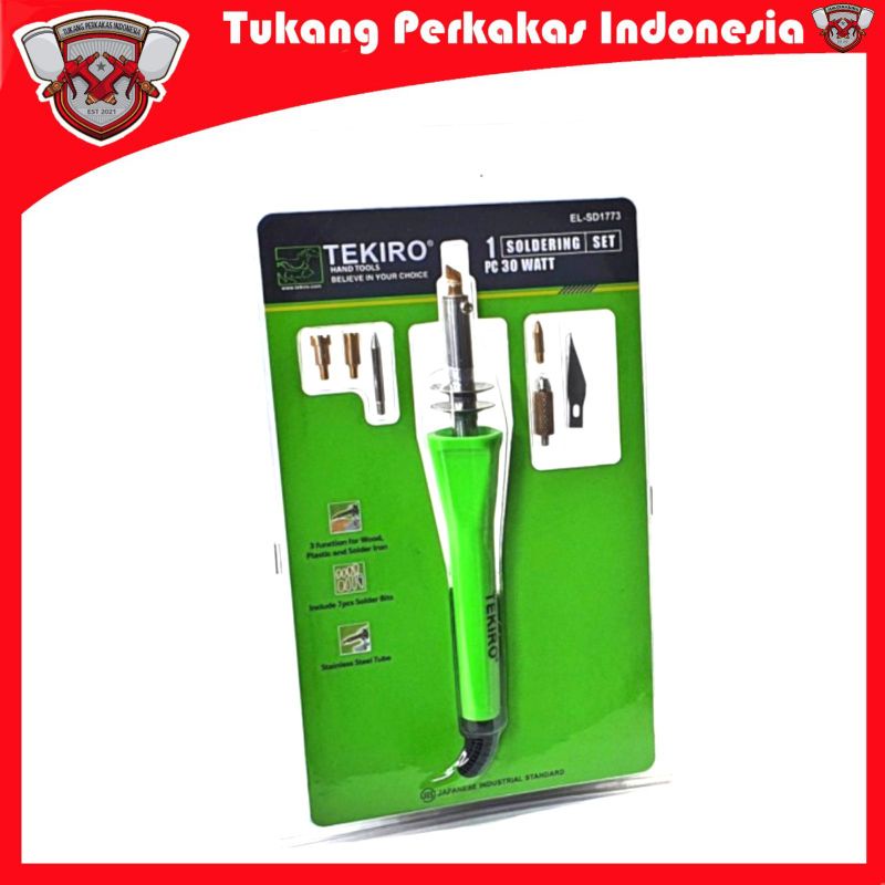 TEKIRO SOLDER SET 3FUNGSI 30WATT/SOLDERING SETS