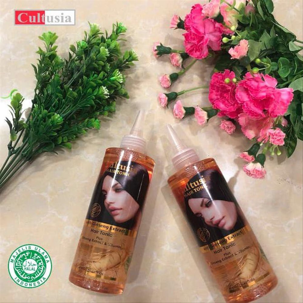 CULTUSIA ANTI FRIZZ HAIR TONIC WITH GINSENG EXTRACT - 250ML