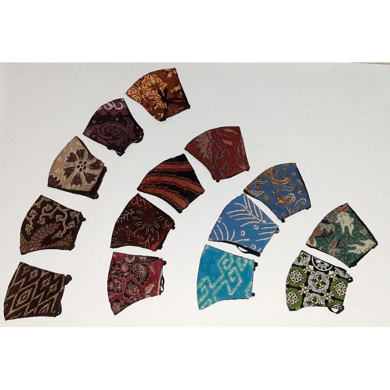 MASKER KAIN BATIK SOLO [5PCS]