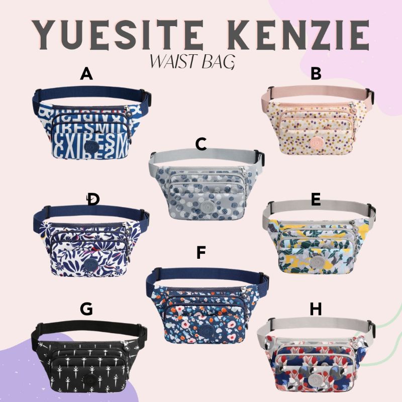 TAS PINGGANG WANITA WAIST BAG YUESITE KENZIE ORIGINAL