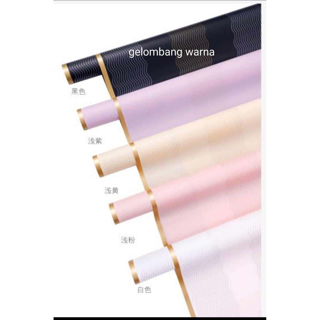 

flower wrap 60x60 cm gelombang rizqi