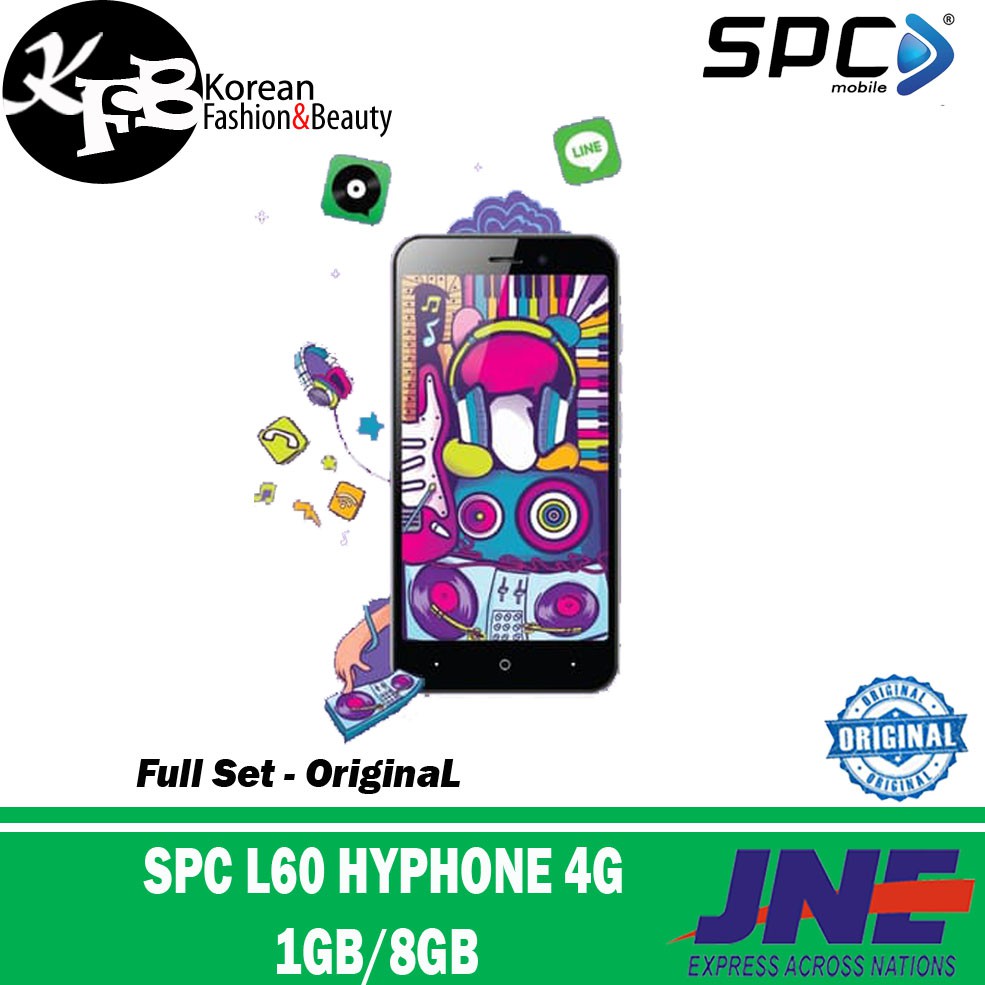 Hp android murah SPC L60 HYPHONE 4G - Original - Garansi