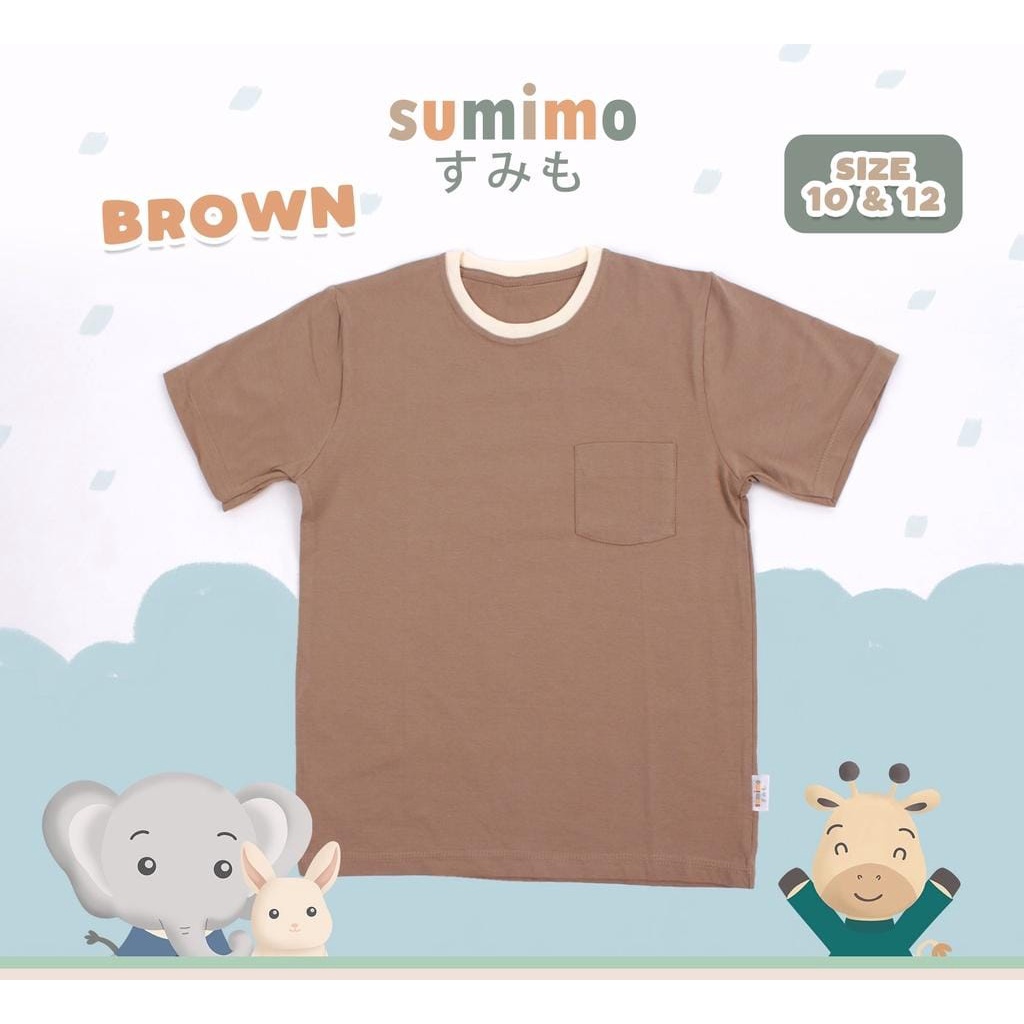 Sumimo T-Shirt Ringers per 2 pcs / Baju Anak