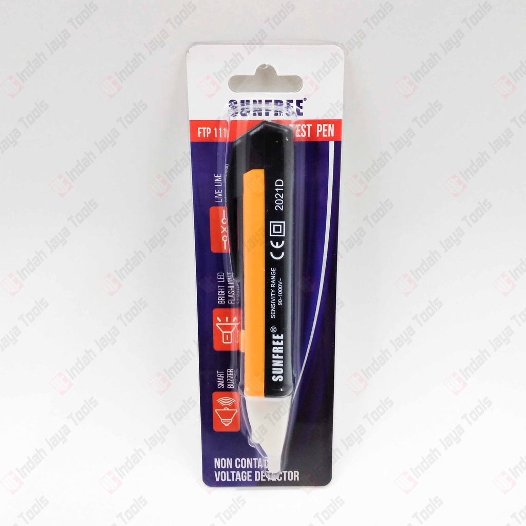 SUNFREE FTP 111 Tespen BUNYI Pendeteksi Kabel Putus AC DC test pen