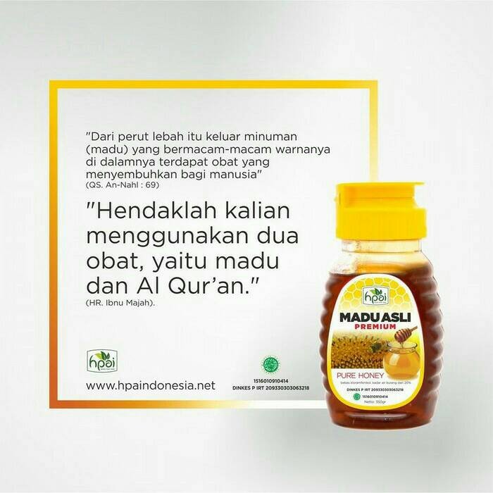 

Madu asli premium hpai original pure honey