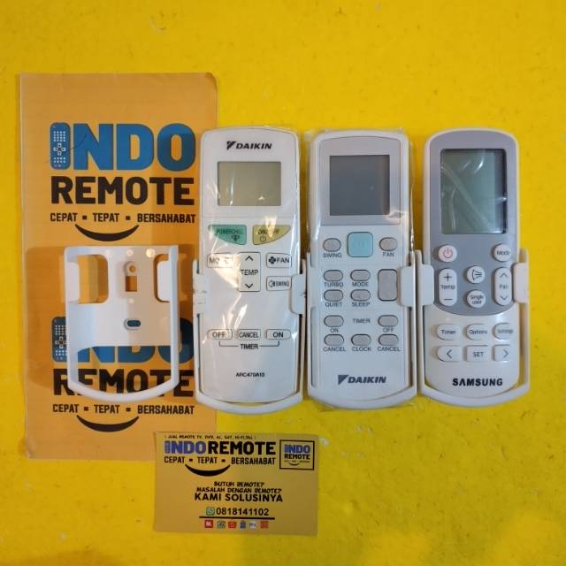 STANDING / HOLDER / BRAKET REMOTE AC SAMSUNG DAIKIN