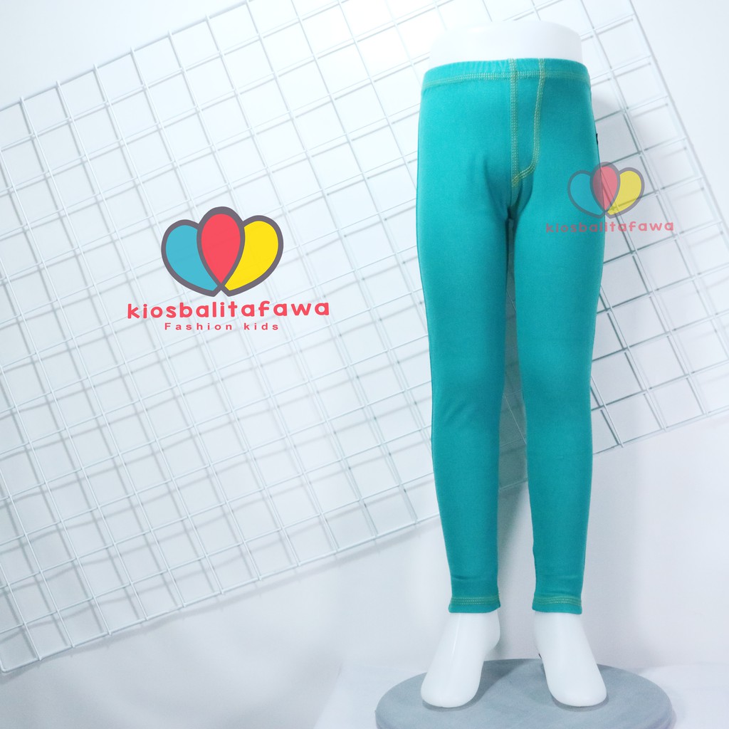 Jegging Polos uk 5-6 Tahun / Celana Polos Leging Murah Panjang Ketat Tebal Baju Anak Laki Perempuan