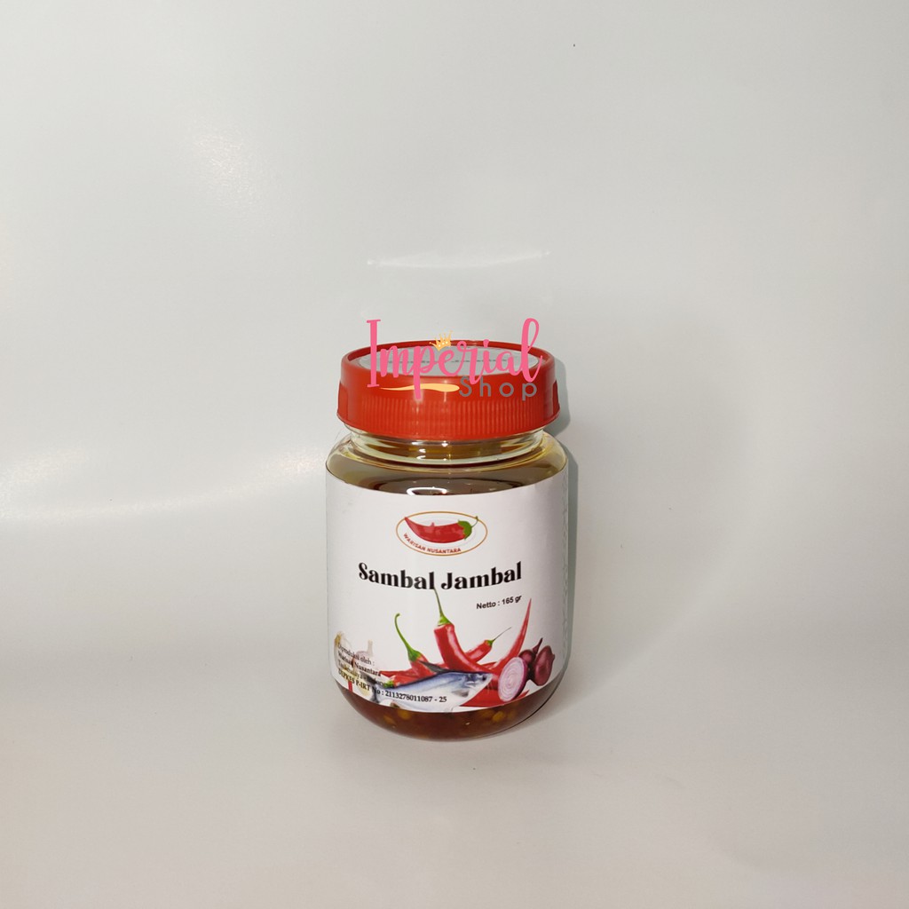 

Sambal Jambal Sambel Warisan Nusantara Tasikmalaya Indonesia 165gr