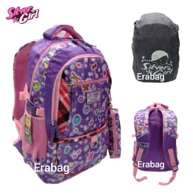 Silvergirl ransel sekolah anak perempuan import 72684v1