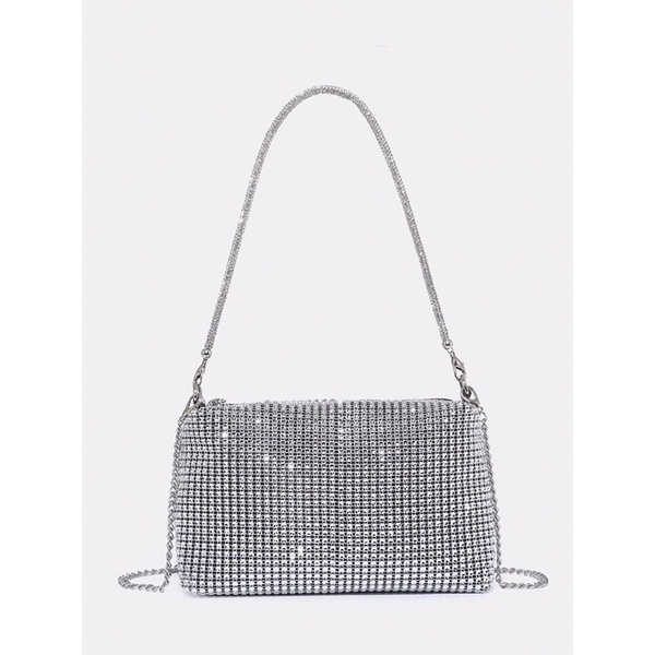 Shein Rhinestone Crossbody and Shoulder Bag Tas wanita tas bahu tas imports