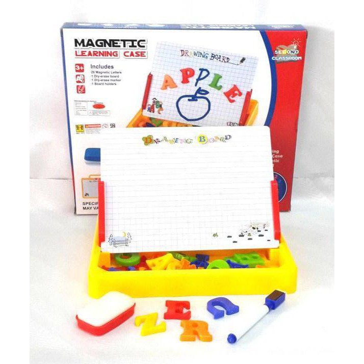 

Magnetic Learning Case 2 in 1 (Mainan papan tulis 2in1)