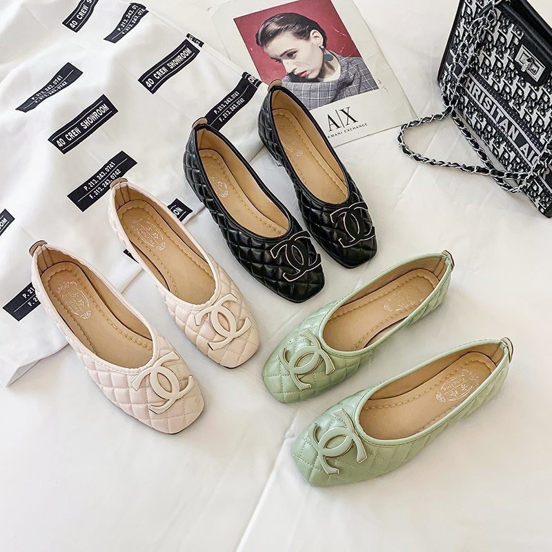 flatshoes wanita 20216 import realpict