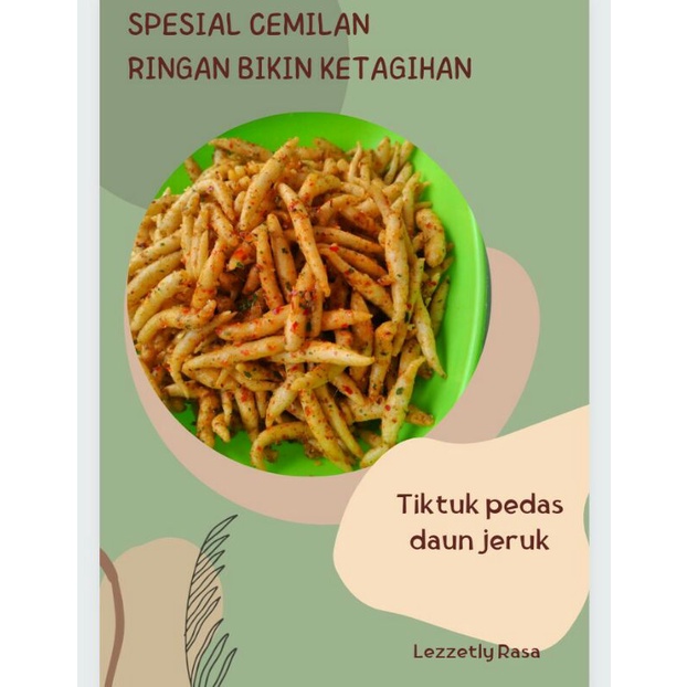 

Tiktuk Cikruh Pedas Daun Jeruk Lezzetly Rasa Khas Garut 250gr