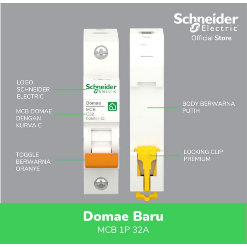 MCB SCHNEIDER DOMAE C32 NEW