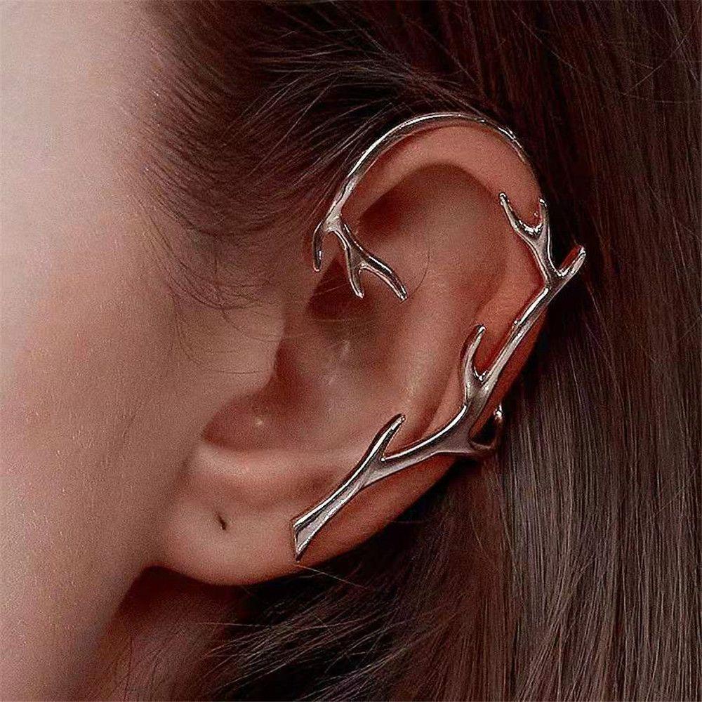 TOP Branches Ear Cuff Jewelry Ear Clip No Piercing Simplicity Fake Piercing