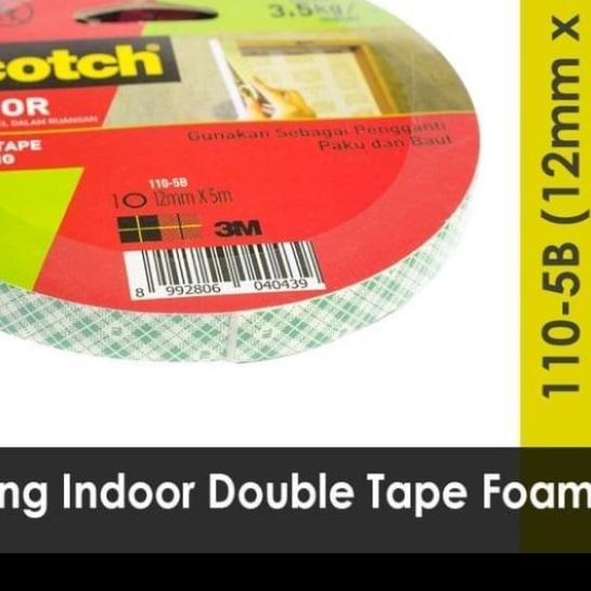 

❋ double tape 3m 110-3b scotch Mountong indoor(12mmx3m)3,5 kg ♫