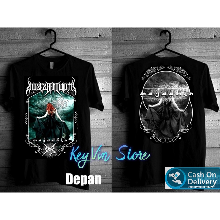 Kaos Distro Metal / Moses BandWidth / Terbaru  T-Shirt Metal Keyvin store