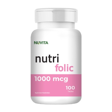 Nuvita Nutri Folic 1000 Mg 100 Tablet