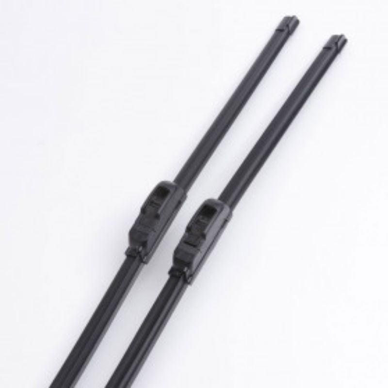 Wiper Blade Kaca Mobil Frameless U Shape Hook  - FLY-078 - Black