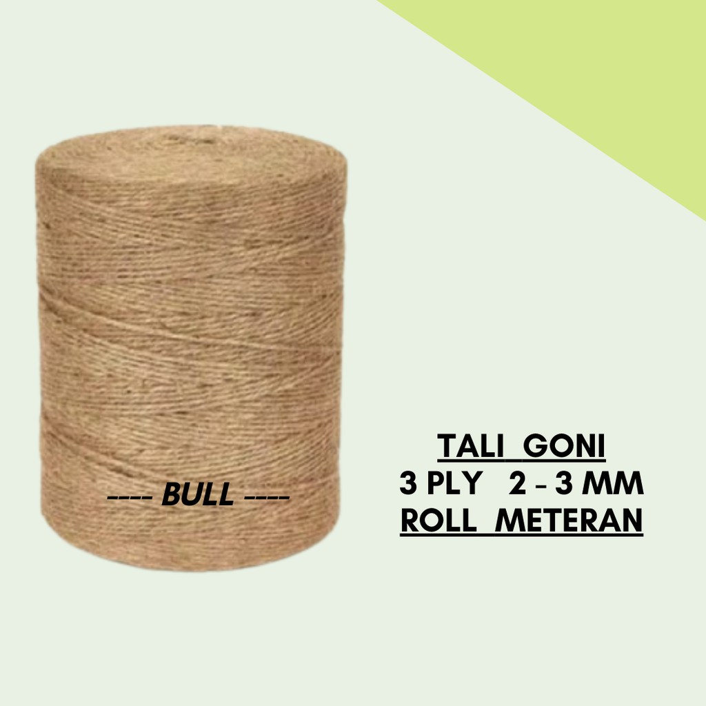 TALI GONI / TALI RAMI 3-PLY ( 3mm ) 100 METER
