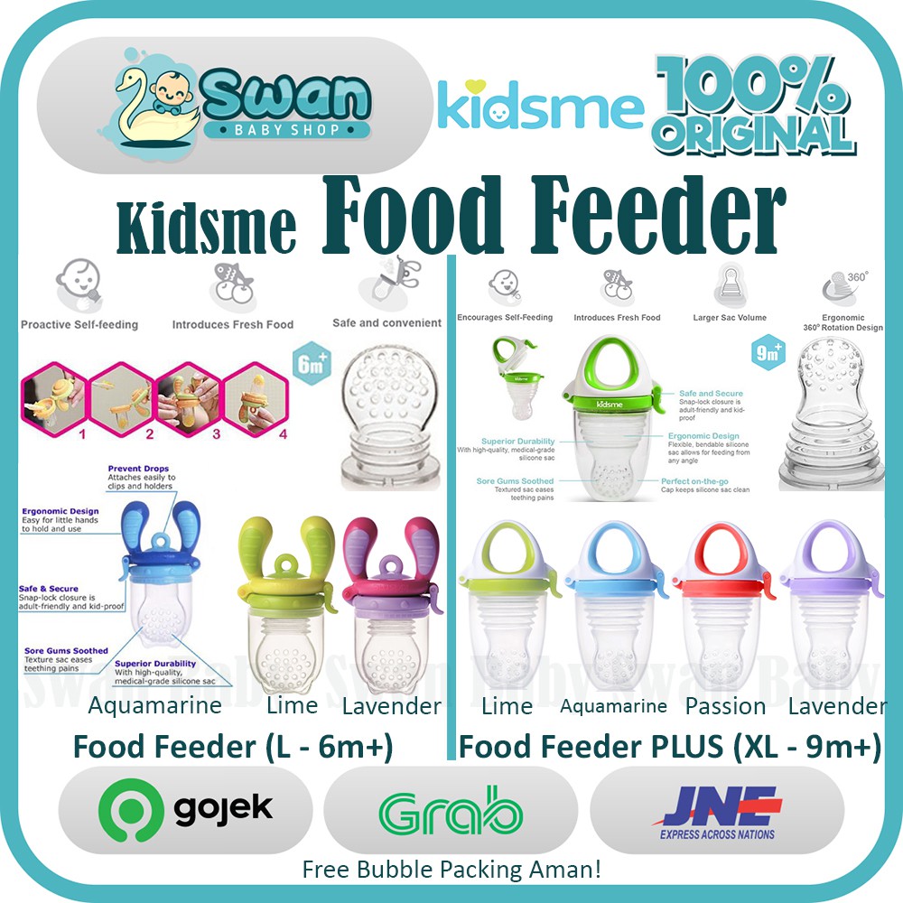 Kidsme Food Feeder / Food Feeder Plus / Starter Pack / Limited Edition / Mpasi Bayi