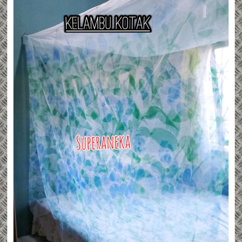 [Terbaru] Kelambu Kurung Manohara anti Nyamuk Jumbo 300x200/Tirai Kurung Manohara Anti Nyamuk