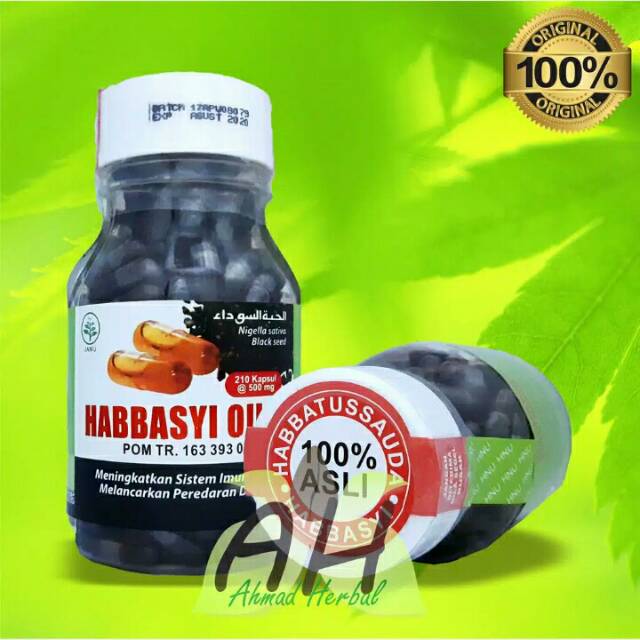 Habbasy oil 210 kapsul