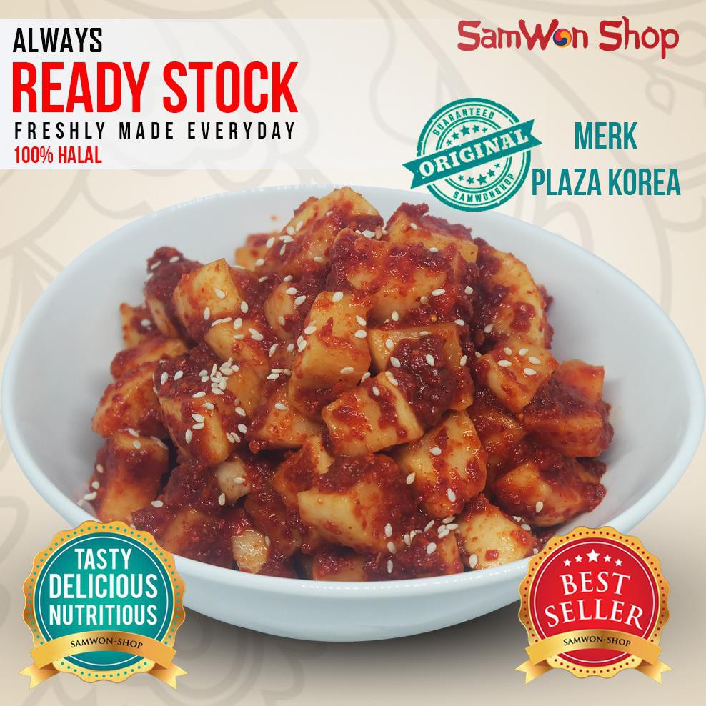 

{BISA COD} KIMCHI LOBAK FRESH (1 KG) PLAZA KOREA - MAKANAN KOREA PRODUK TERBATAS [Kode 1|Kode 2|Kode
