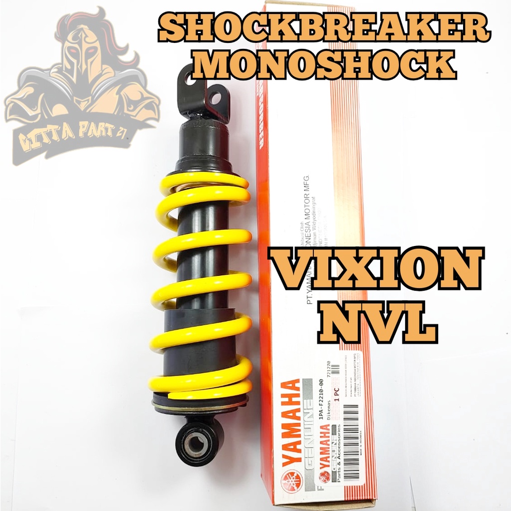 SHOCKBREAKER MONOSHOCK YAMAHA VIXION KUALITAS ASLI ORIGINAL YAMAHA YGP PRESISI AWET DAN DIJAMIN MANTAP VIXION SHOCKBREAKER BELAKANG NVL VIXION  SHOCK SKOK