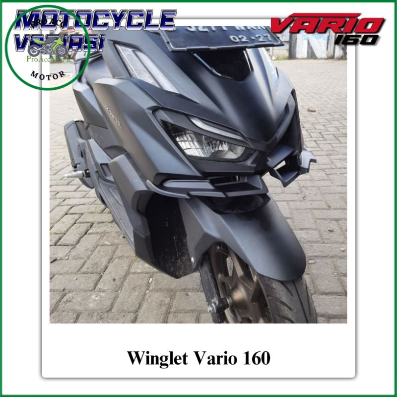 Winglet Vario 160 Carbon ABS Premuim Wingled Vario 160 Click 160