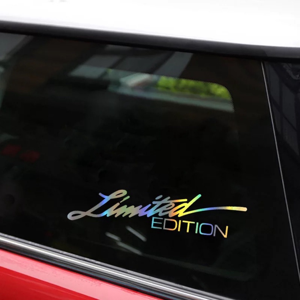 Stiker Laser Reflektif 3D Edisi Spesial Untuk Mobil / Motor